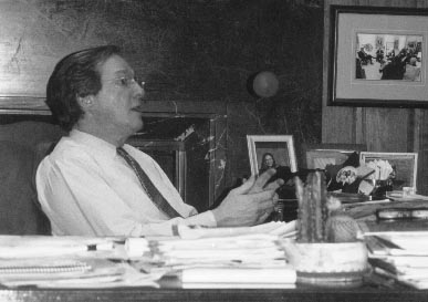Mayer Masiello in his Office