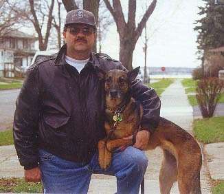 Ron Conrad & K-9 "Bonny"