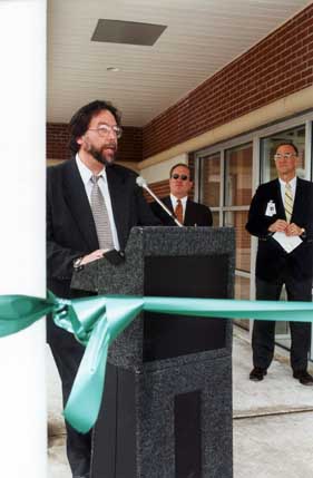 Jack Freer, opening of new center
