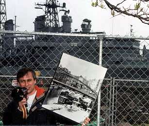 Tim Tielman, Preservationist, leading rally